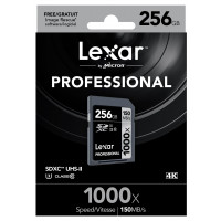 Lexar Professional SDXC 1000x 256GB  UHS-II Flash-Speicherkarte LSD256CRBEU1000-22